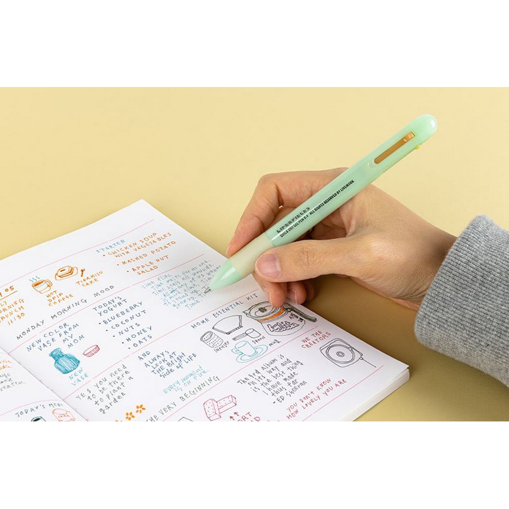4-Color Gelpen Life&Pieces – Bild 3